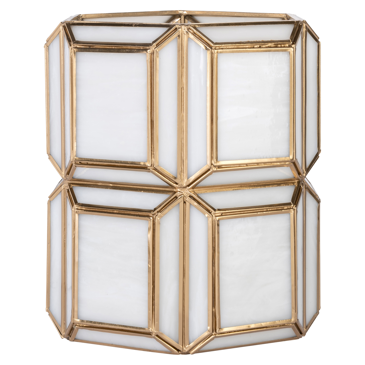 Windlicht Ariana antiek small messing