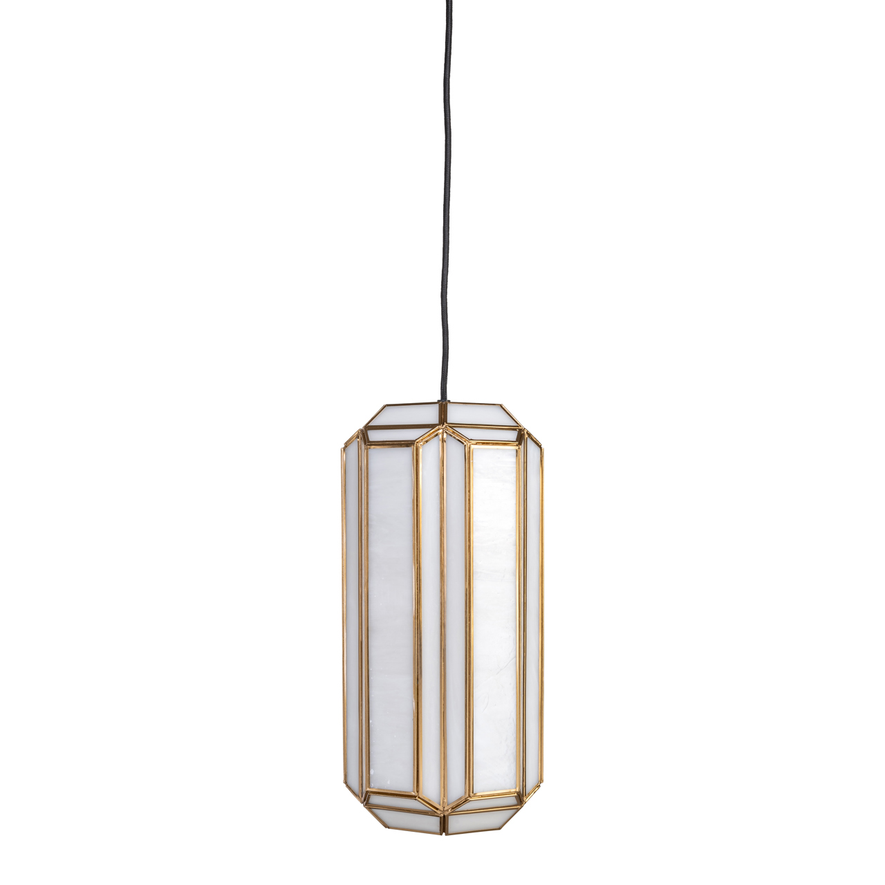 Hanglamp Elona antiek messing - Afbeelding 2