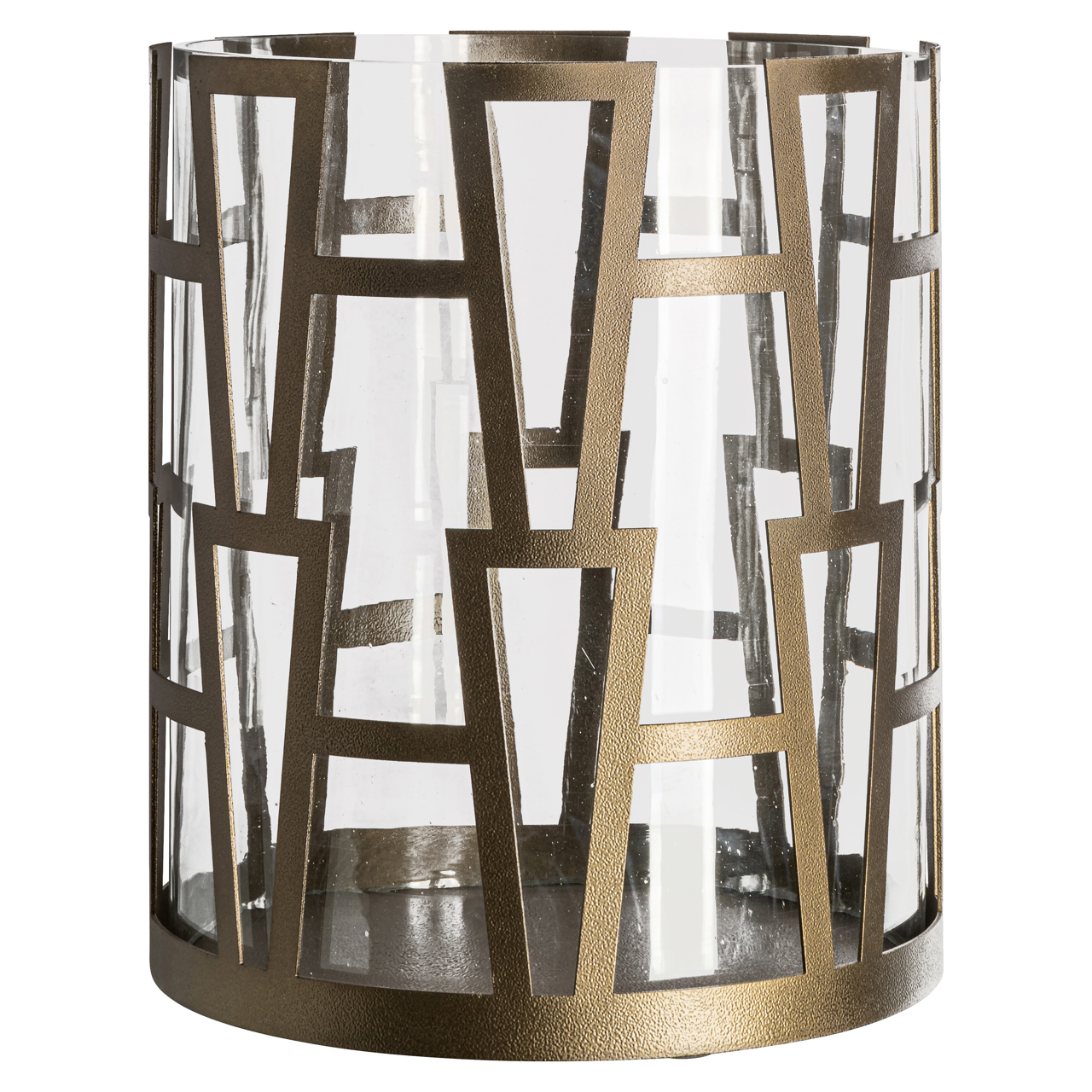 Windlicht Shandy big antiek messing