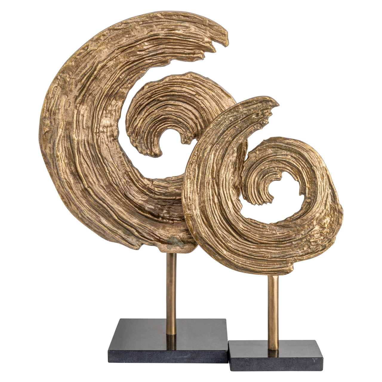 Decoratief object Swirl antiek messing - Afbeelding 5