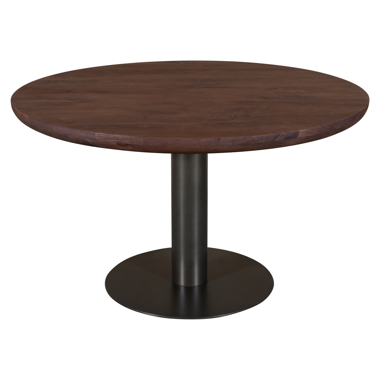 Eetkamertafel Baldwin spicebrown Ø130 cm