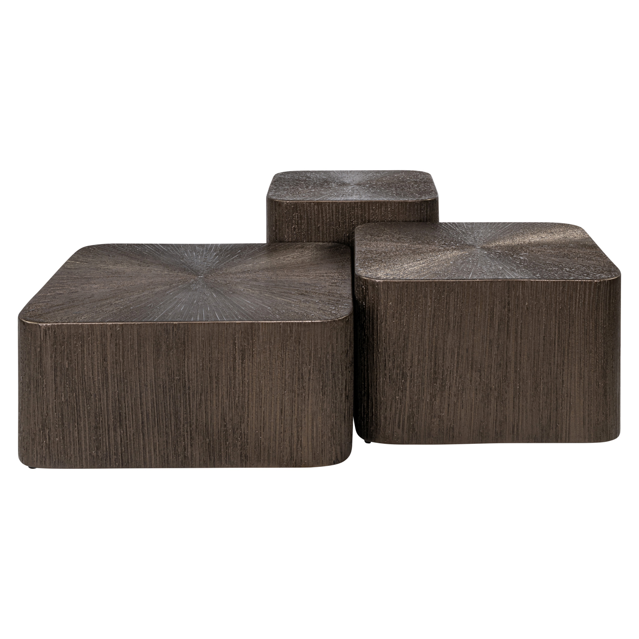 Salontafel Cubes Brunzae set van 3 - Afbeelding 2