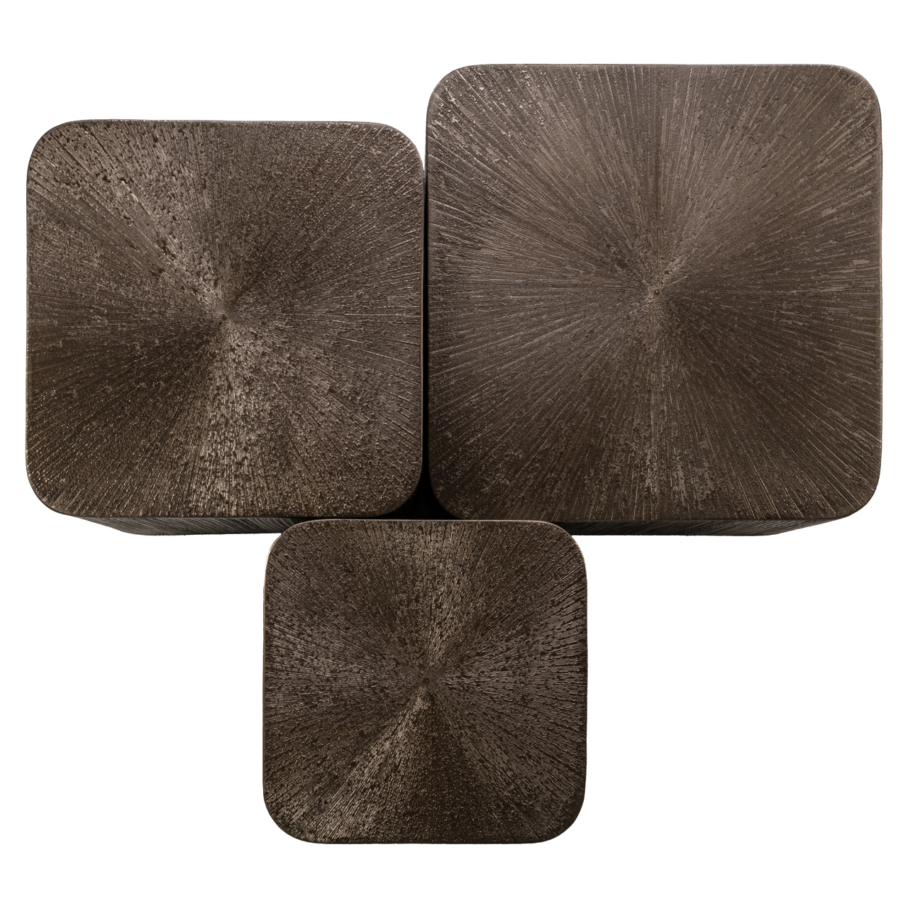 Salontafel Cubes Brunzae set van 3 - Afbeelding 3