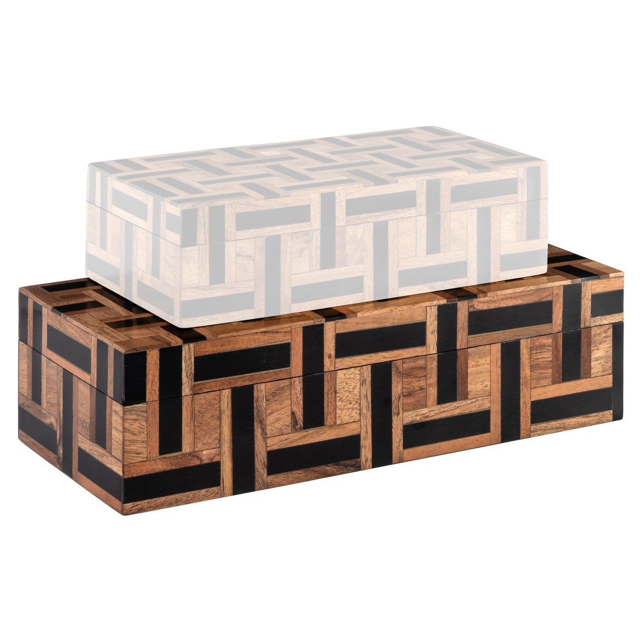 Opbergdoos Floor large bruin - Afbeelding 7