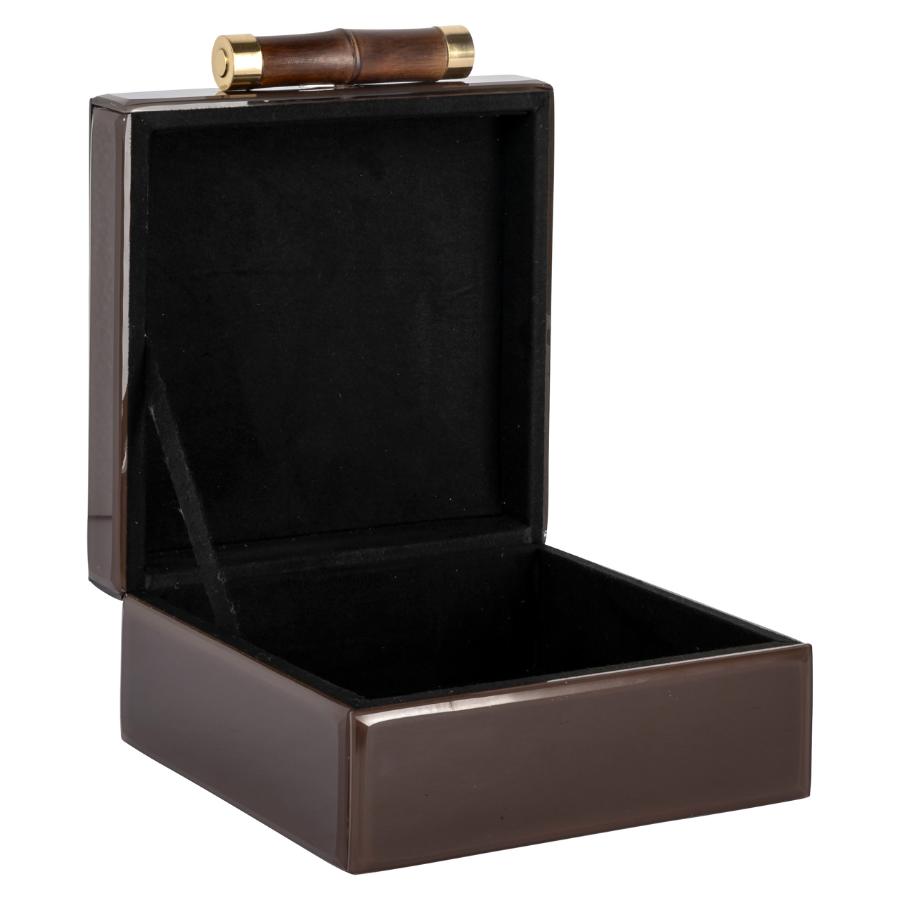Opbergdoos Echo dark brown small - Afbeelding 2