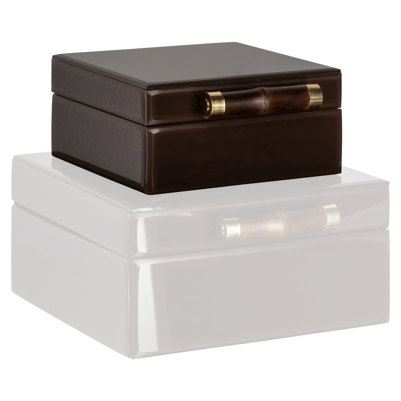 Opbergdoos Echo dark brown small - Afbeelding 6