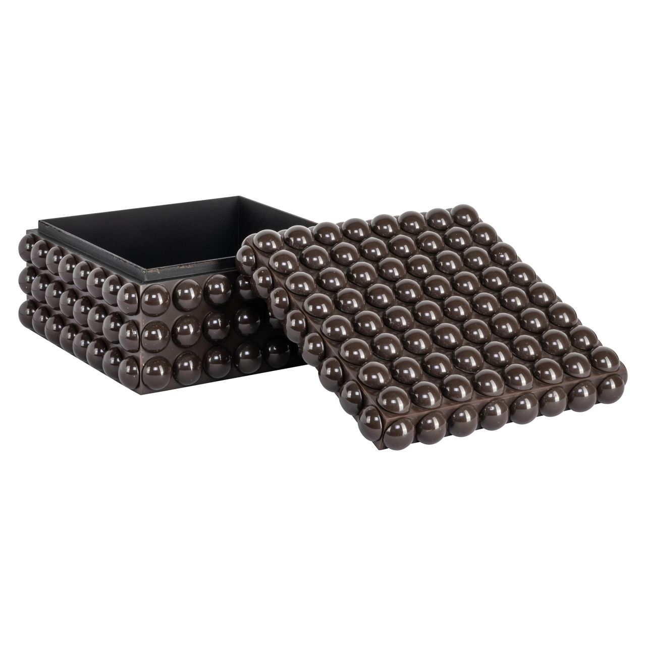 Opbergdoos Nyx large donkerbruin - Afbeelding 2