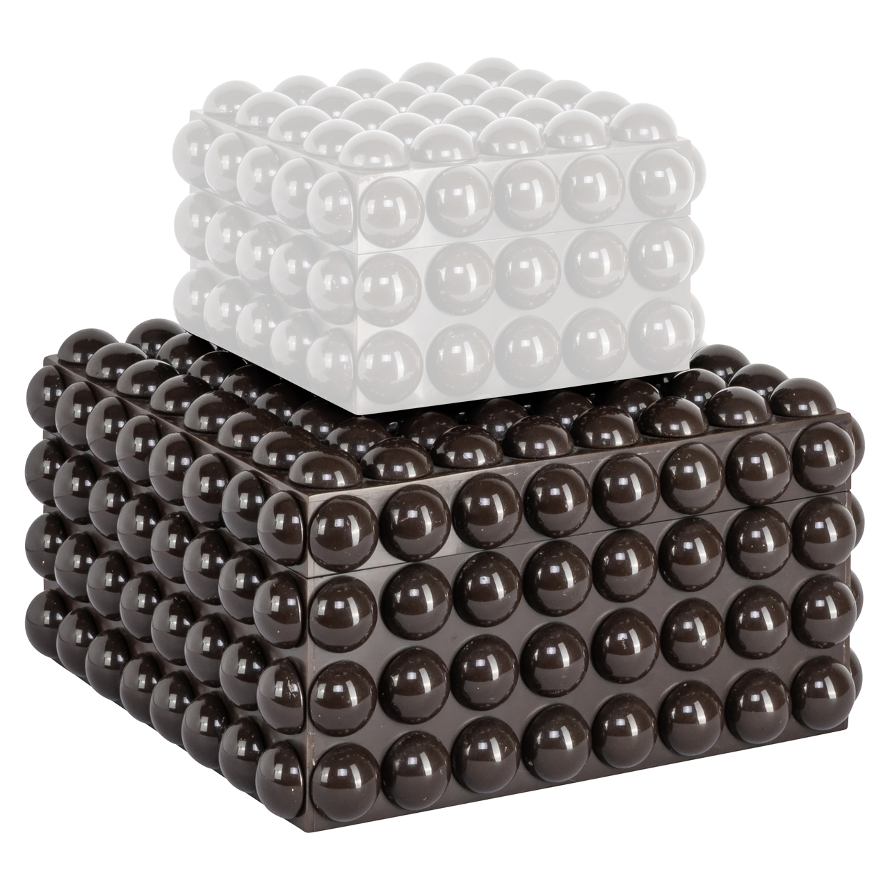 Opbergdoos Nyx large donkerbruin - Afbeelding 5