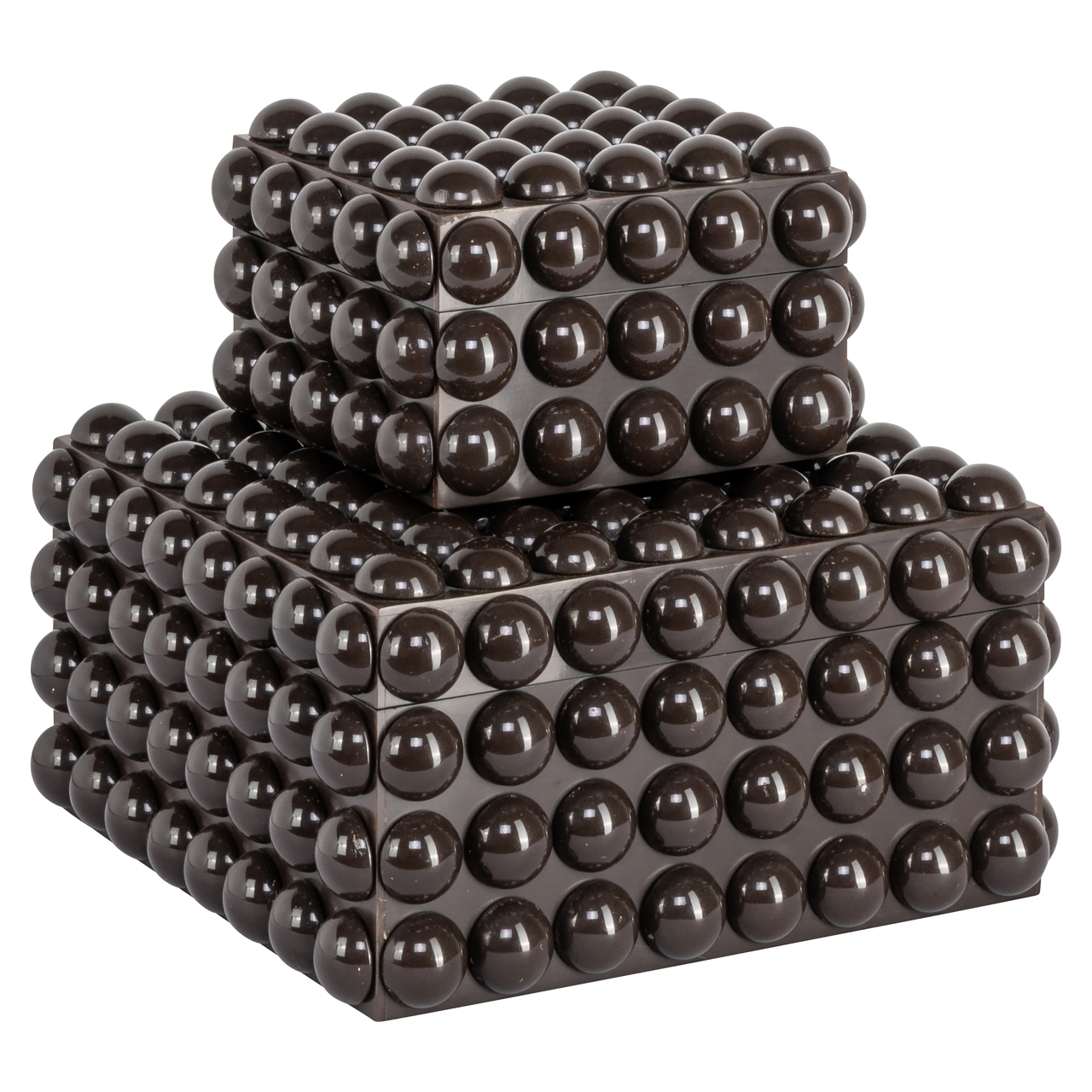 Opbergdoos Nyx large donkerbruin - Afbeelding 6