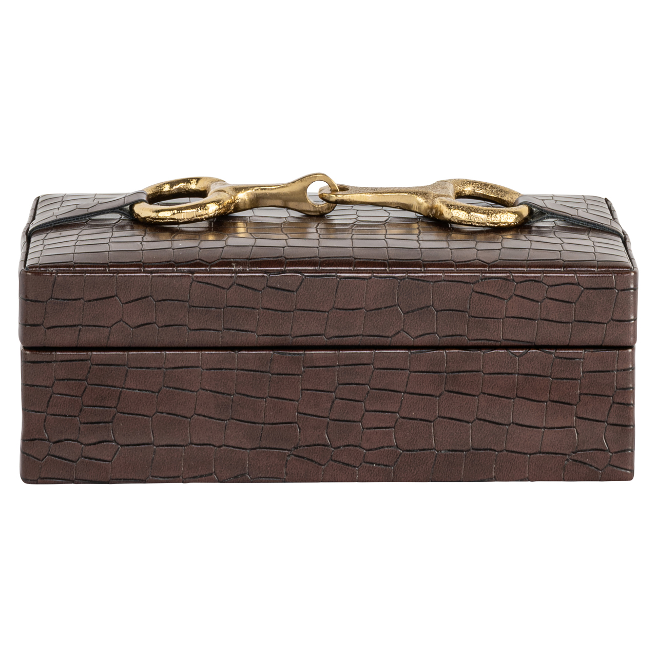 Opbergdoos Rex dark brown small - Afbeelding 3