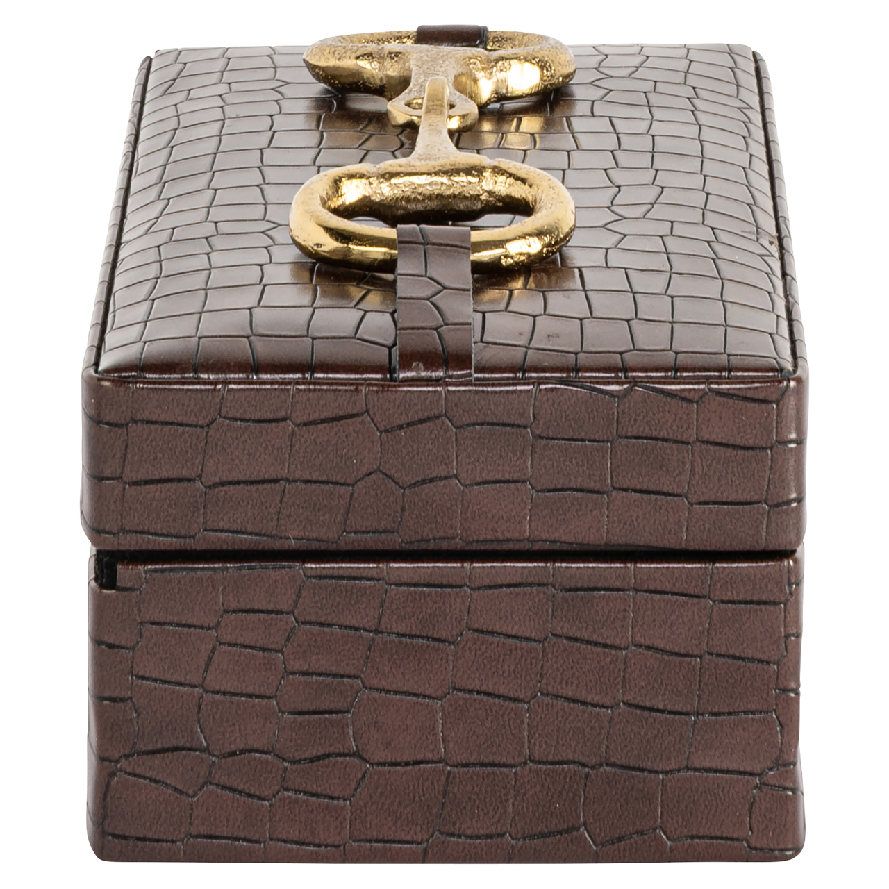 Opbergdoos Rex dark brown small - Afbeelding 4