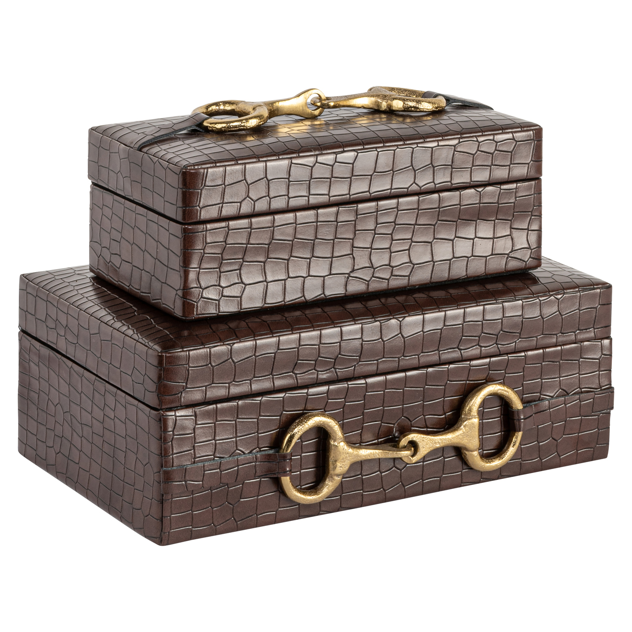 Opbergdoos Rex dark brown small - Afbeelding 6