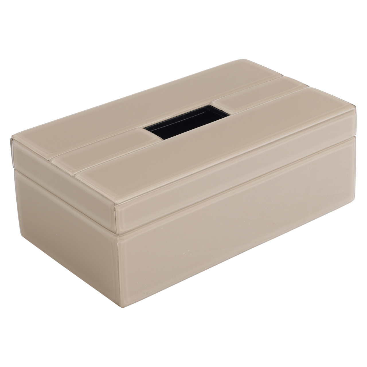 Decoratief object Viper tissue box taupe