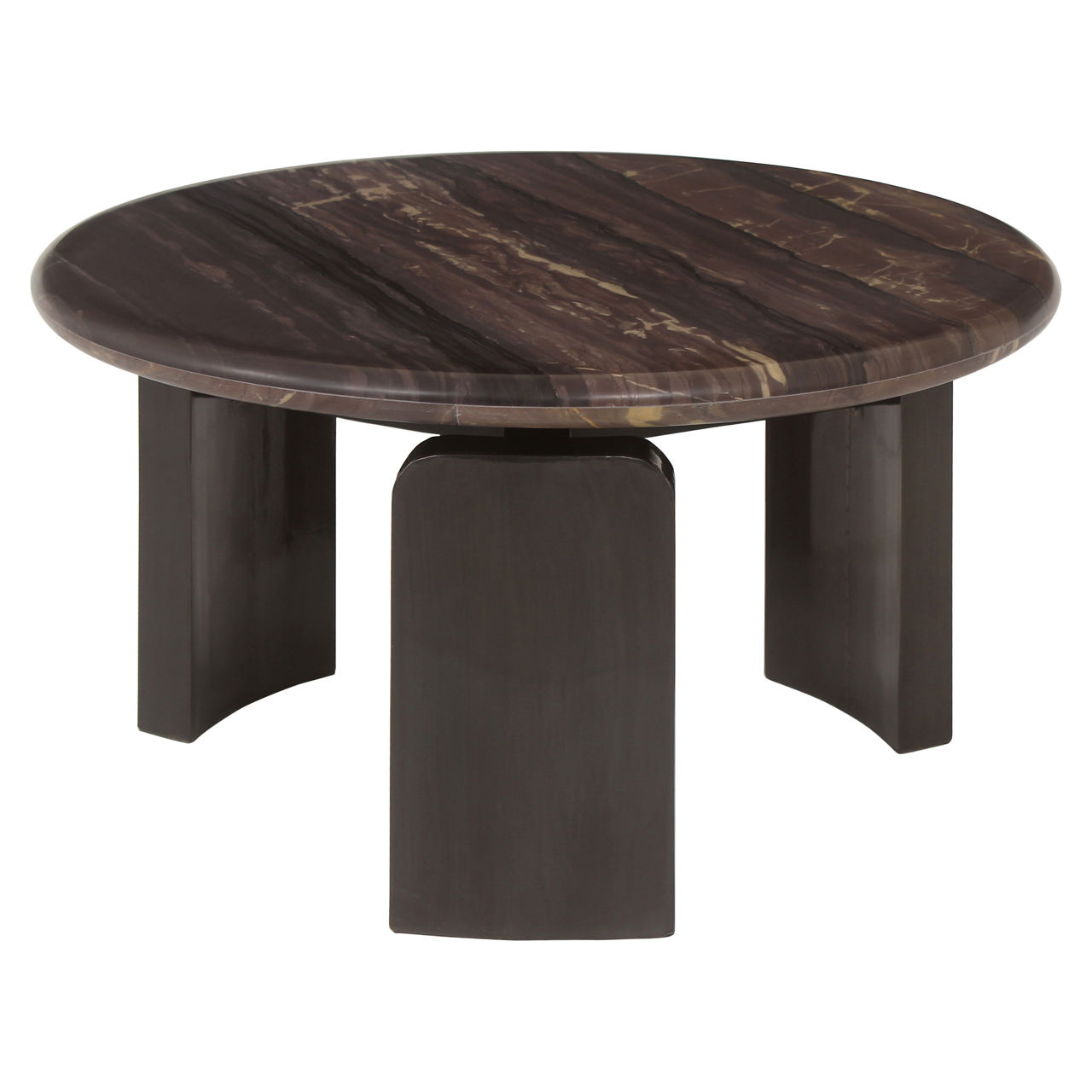 Salontafel Menton bordeaux set van 2 - Afbeelding 2