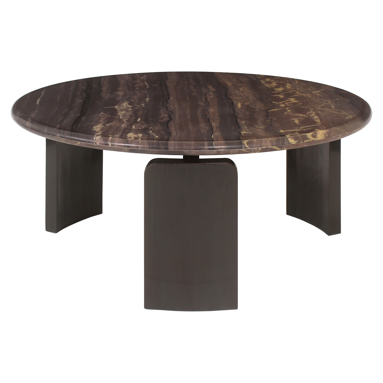Salontafel Menton bordeaux set van 2 - Afbeelding 3