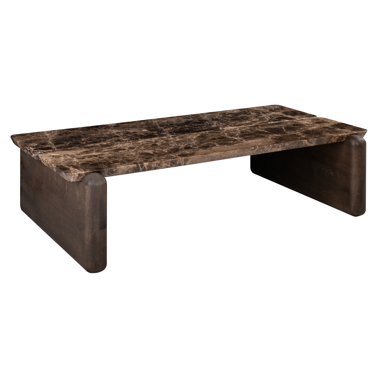 Salontafel Lagrasse donkerbruin