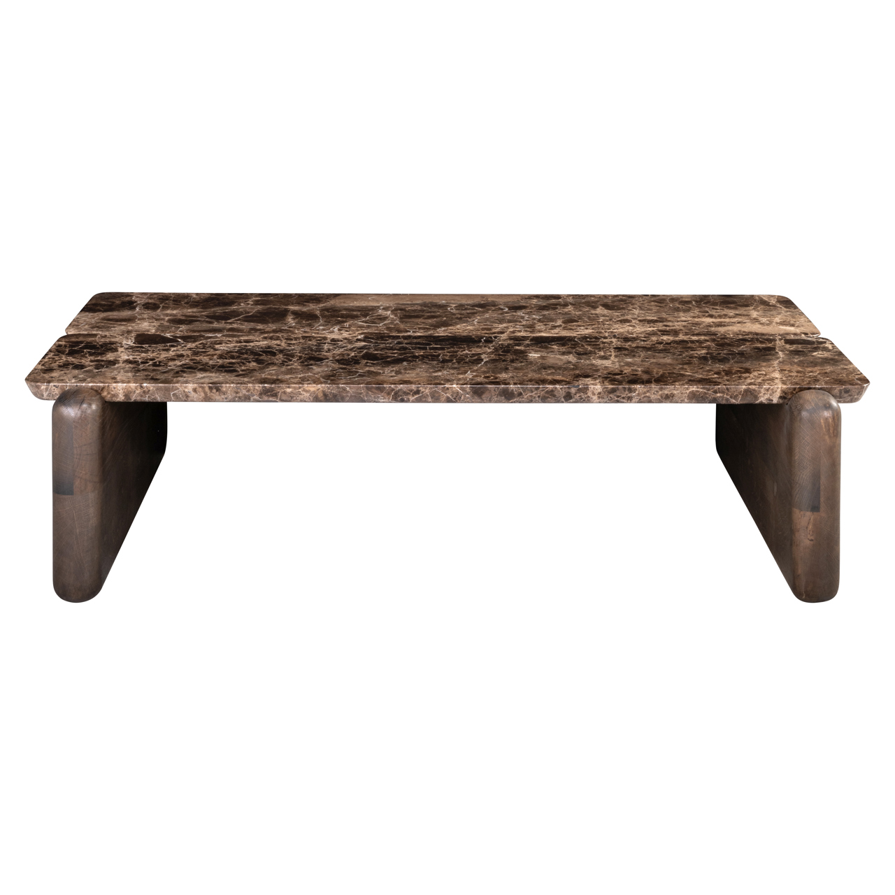 Salontafel Lagrasse donkerbruin - Afbeelding 2