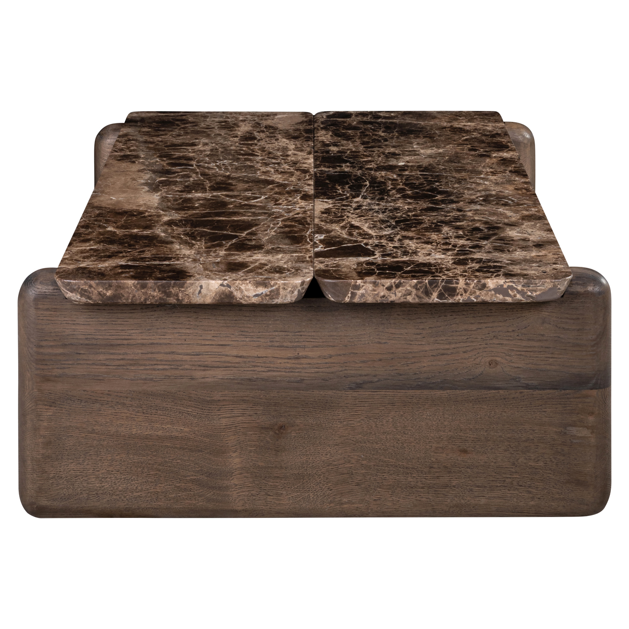 Salontafel Lagrasse donkerbruin - Afbeelding 3