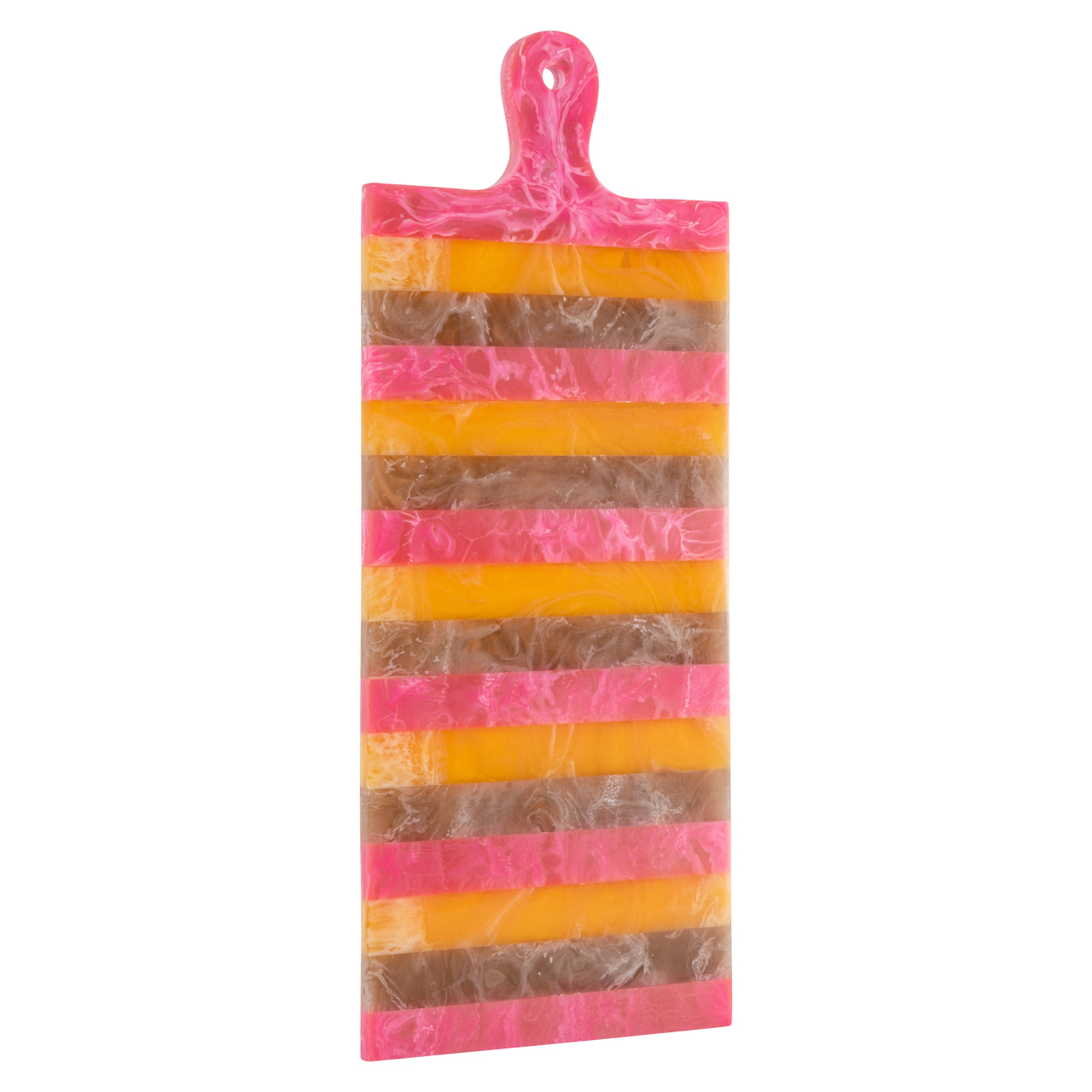 Dienblad Cindy serving board large roze/oranje
