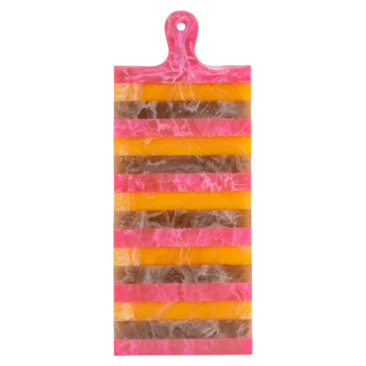 Dienblad Cindy serving board large roze/oranje - Afbeelding 2