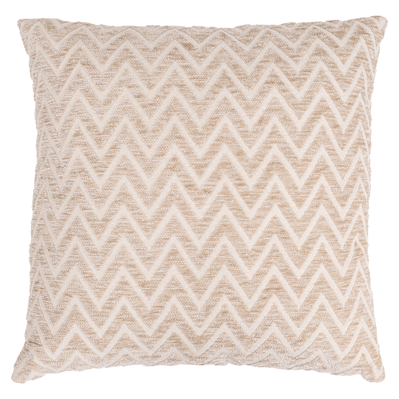 Kussen Cassy chevron beige