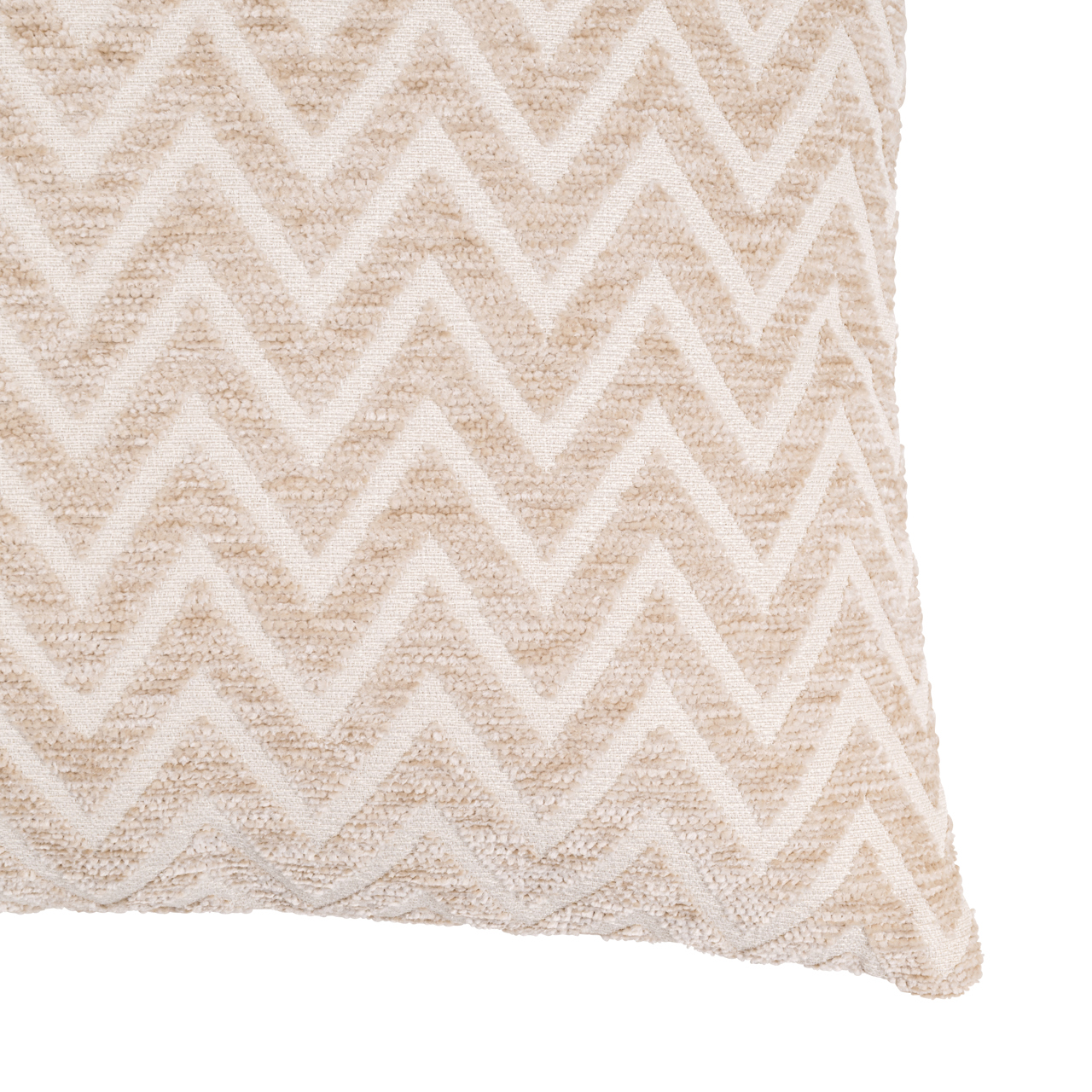 Kussen Cassy chevron beige - Afbeelding 3