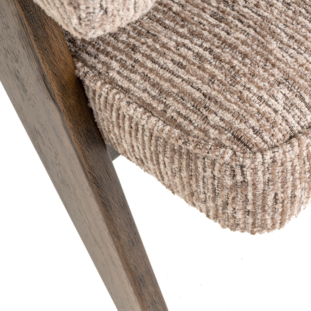 Eetkamerstoel Mori mocca linear fire retardant - Afbeelding 11