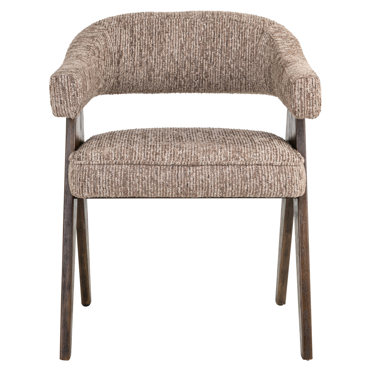 Eetkamerstoel Mori mocca linear fire retardant - Afbeelding 3