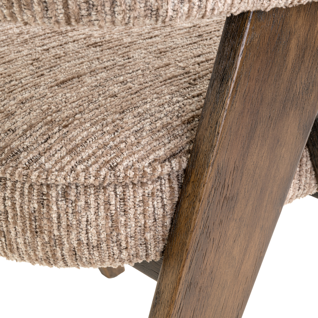 Eetkamerstoel Mori mocca linear fire retardant - Afbeelding 10