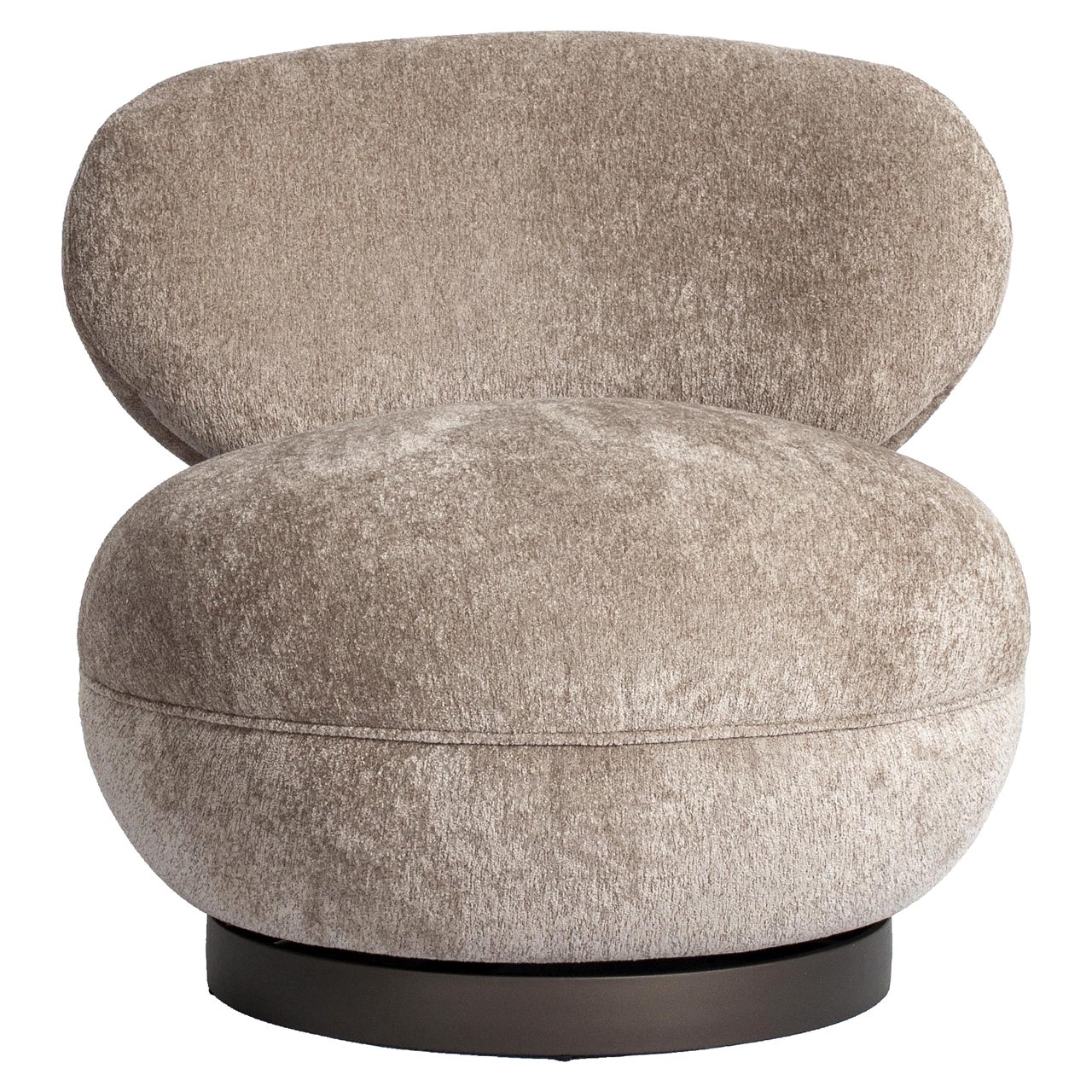 Loungestoel Jace be easy draaibaar brandvertragend zand - Afbeelding 3