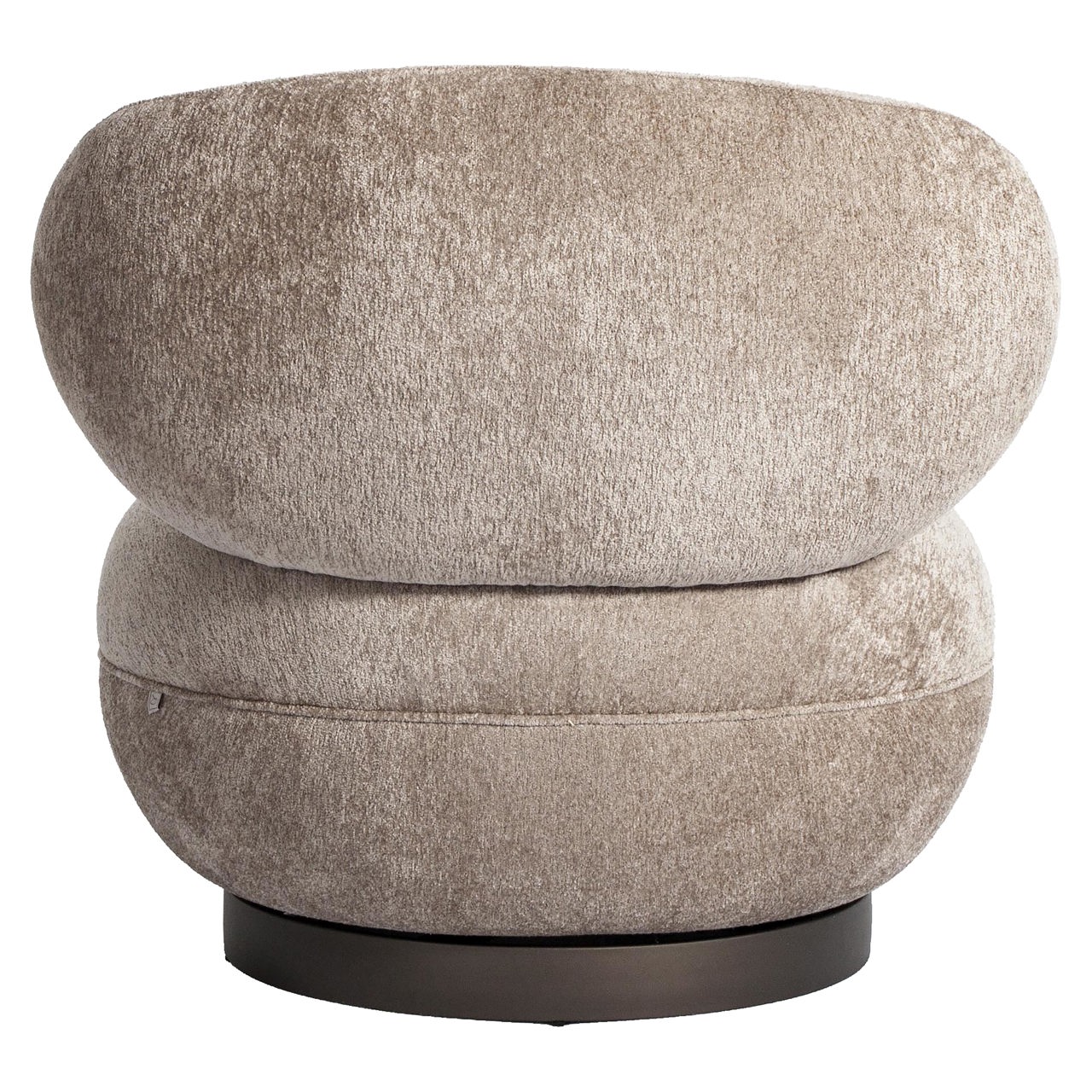 Loungestoel Jace be easy draaibaar brandvertragend zand - Afbeelding 5