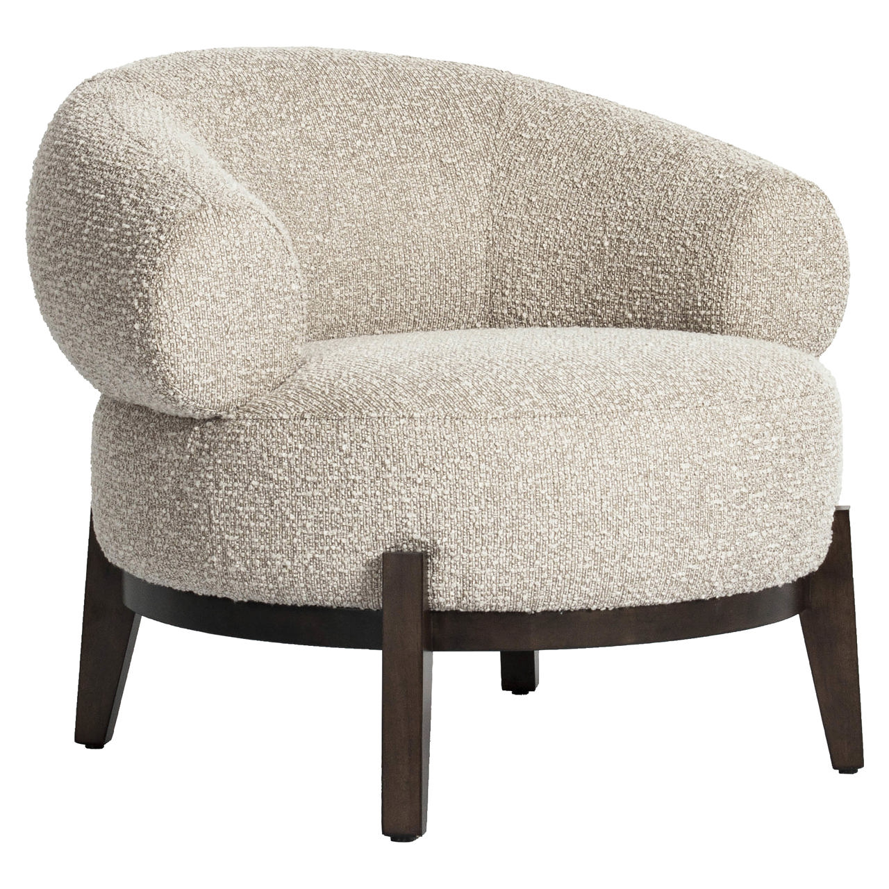 Loungestoel Montana chunky brandvertragend naturel - Afbeelding 2