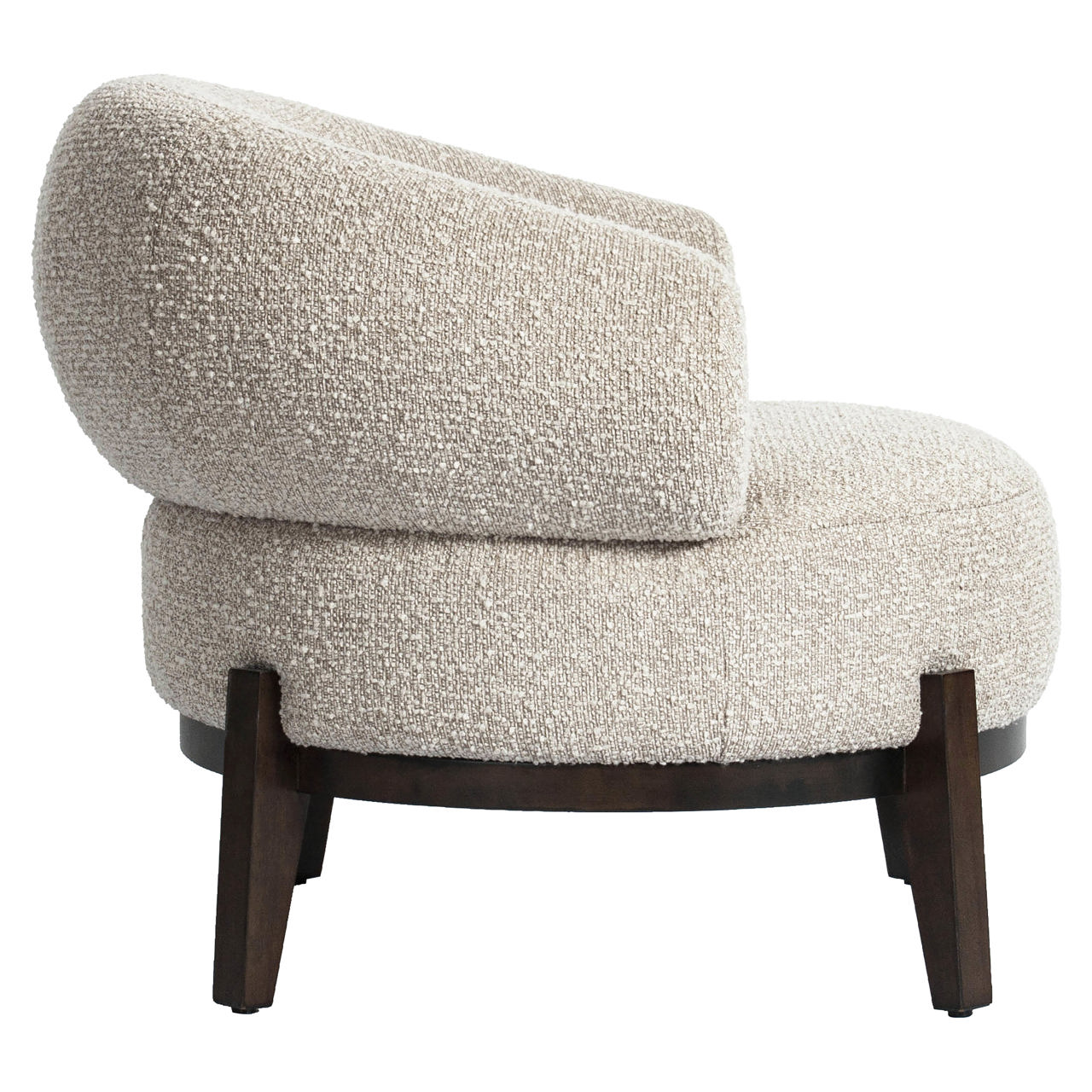 Loungestoel Montana chunky brandvertragend naturel - Afbeelding 4