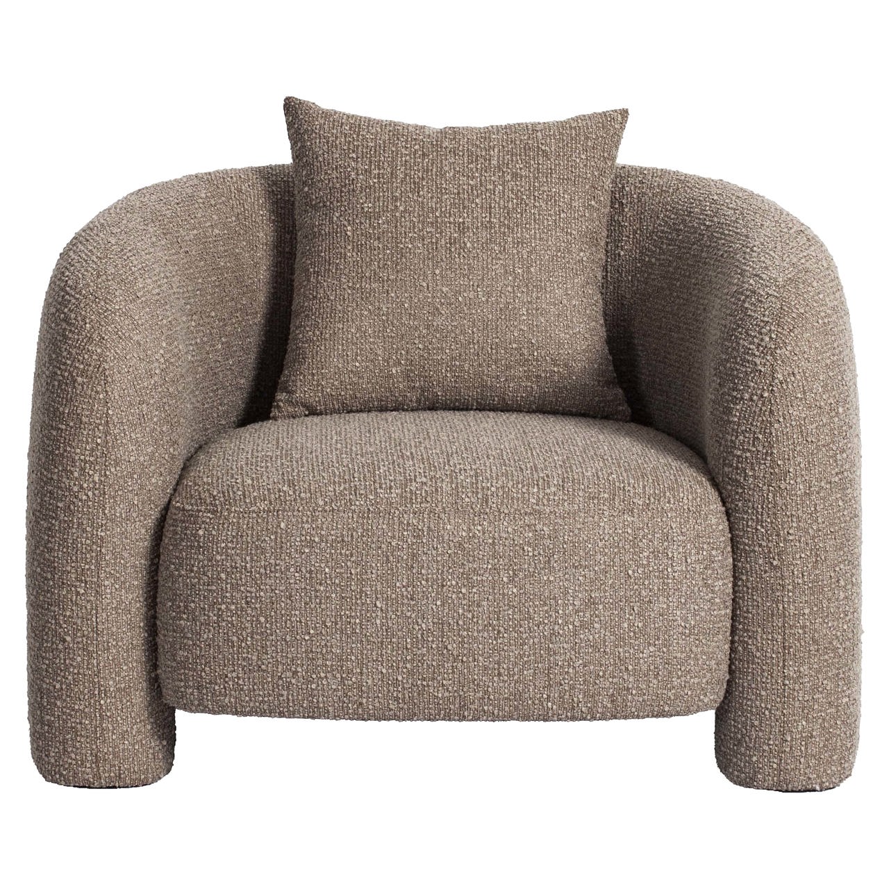 Loungestoel Tuscany chunky mokka - Afbeelding 3