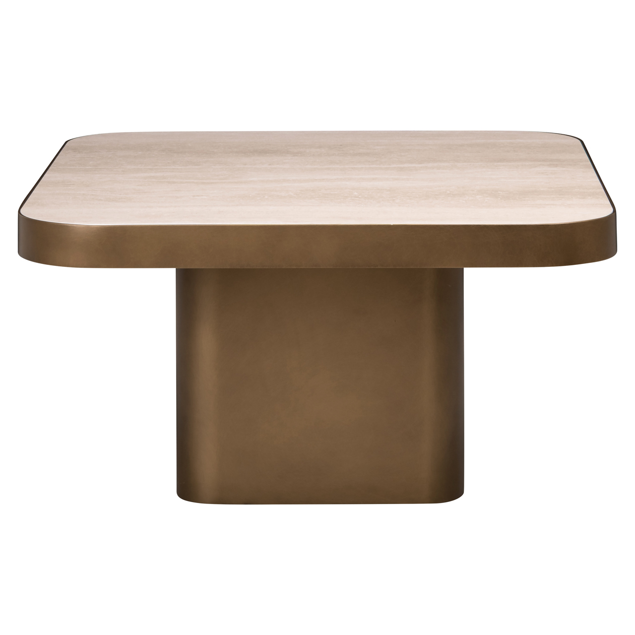 Salontafel Claridge cumulus beige 70x70 cm - Afbeelding 3