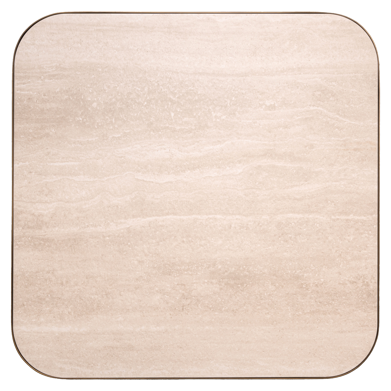 Salontafel Claridge cumulus beige 70x70 cm - Afbeelding 5