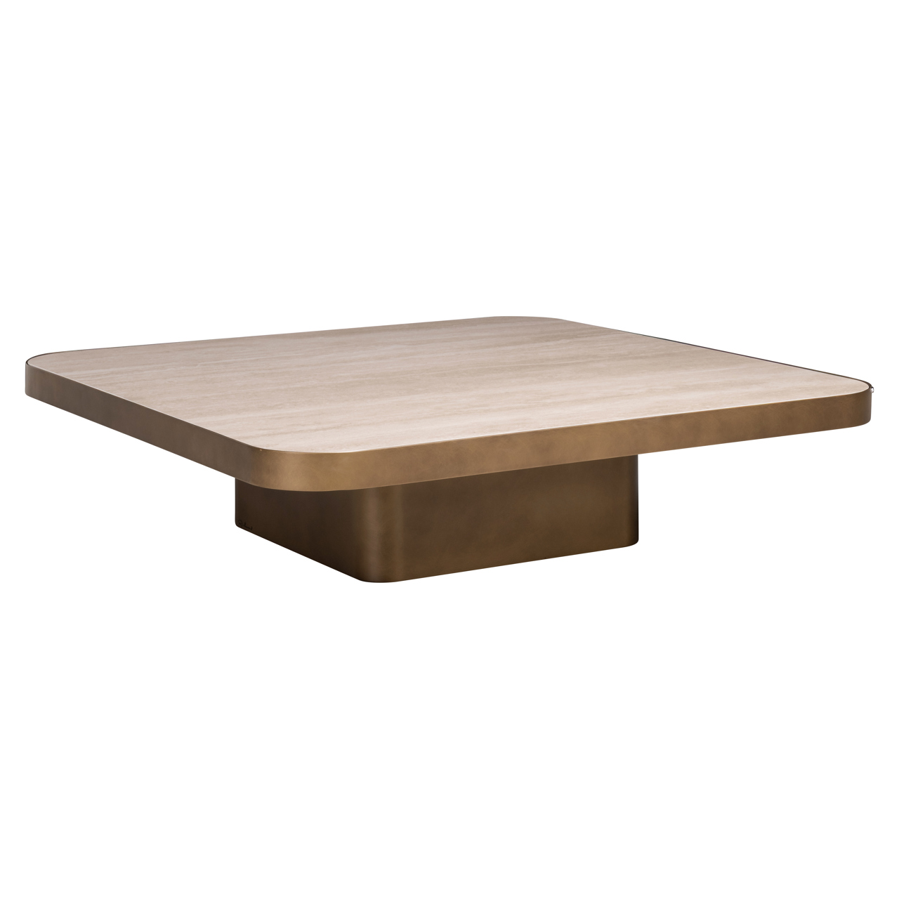Salontafel Claridge cumulus beige 100x100 cm