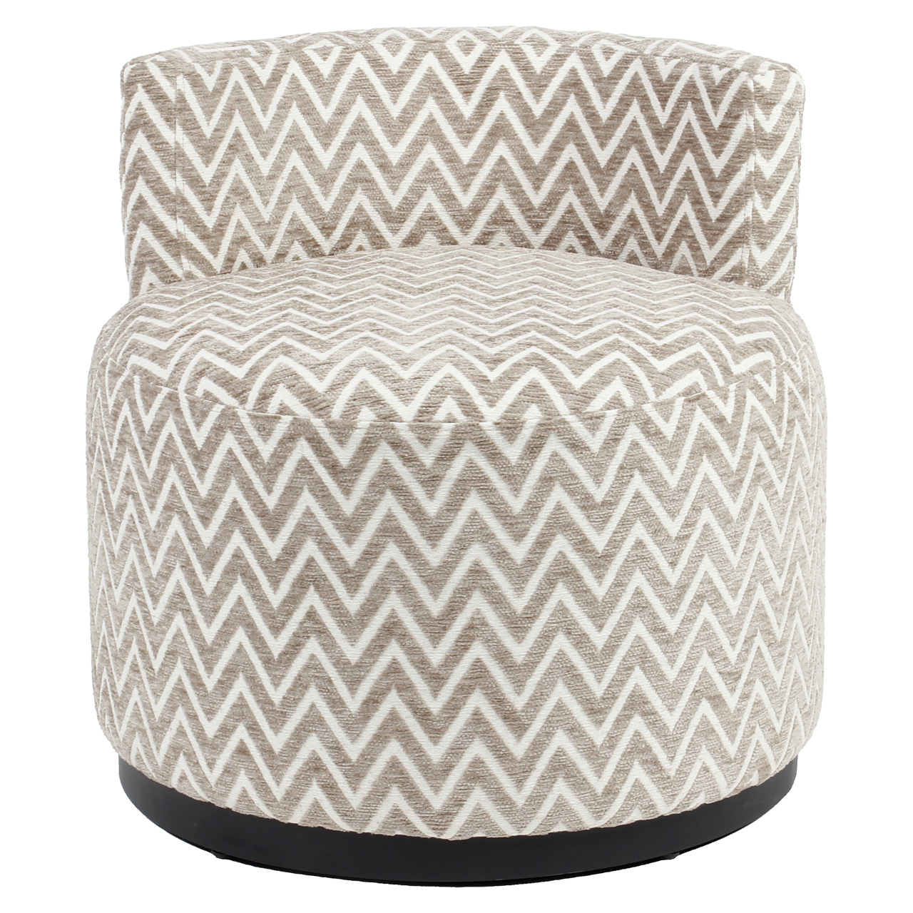 Loungestoel Franny chevron zand - Afbeelding 3