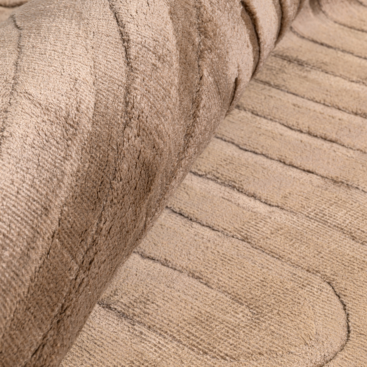 Vloerkleed Bayon taupe 200x300 cm - Afbeelding 3
