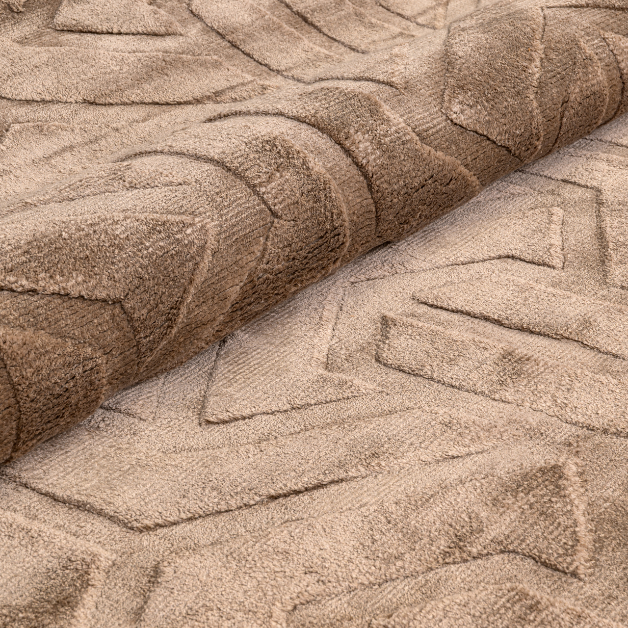 Vloerkleed Arles taupe 200x300 - Afbeelding 2