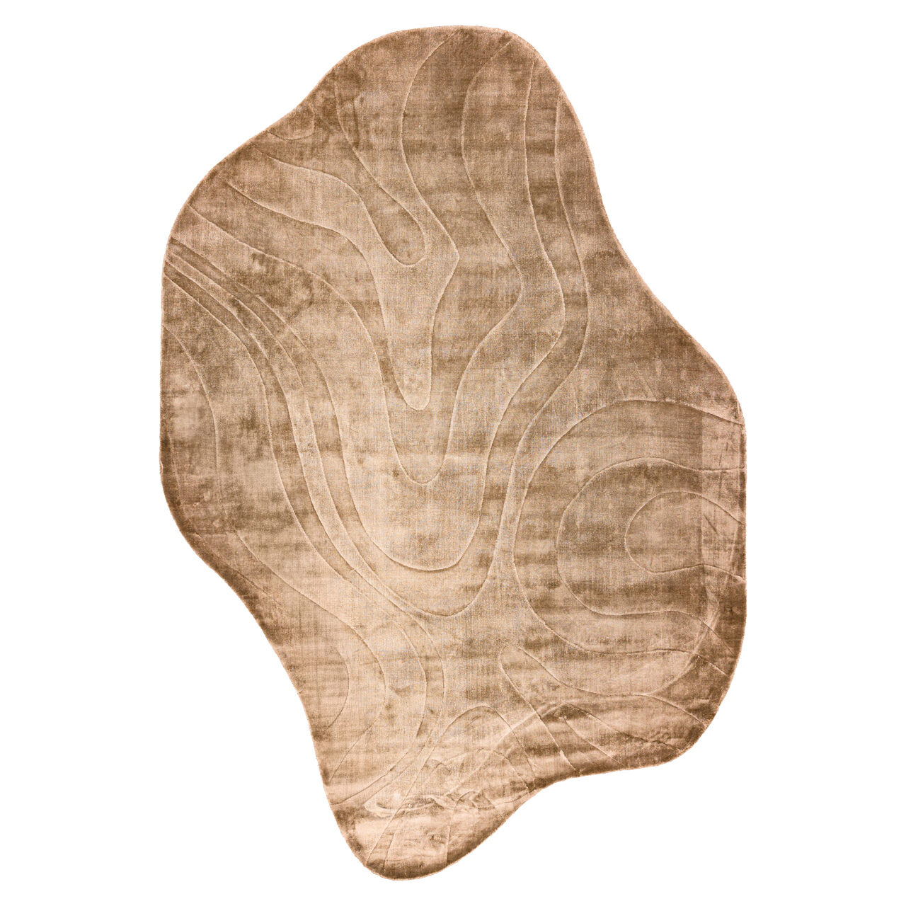Vloerkleed Metz beige 240x350 cm