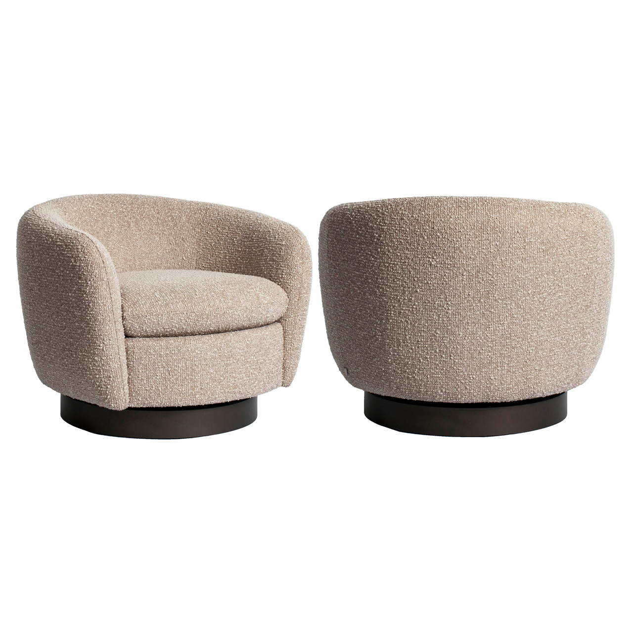 Loungestoel Colmar chunky naturel