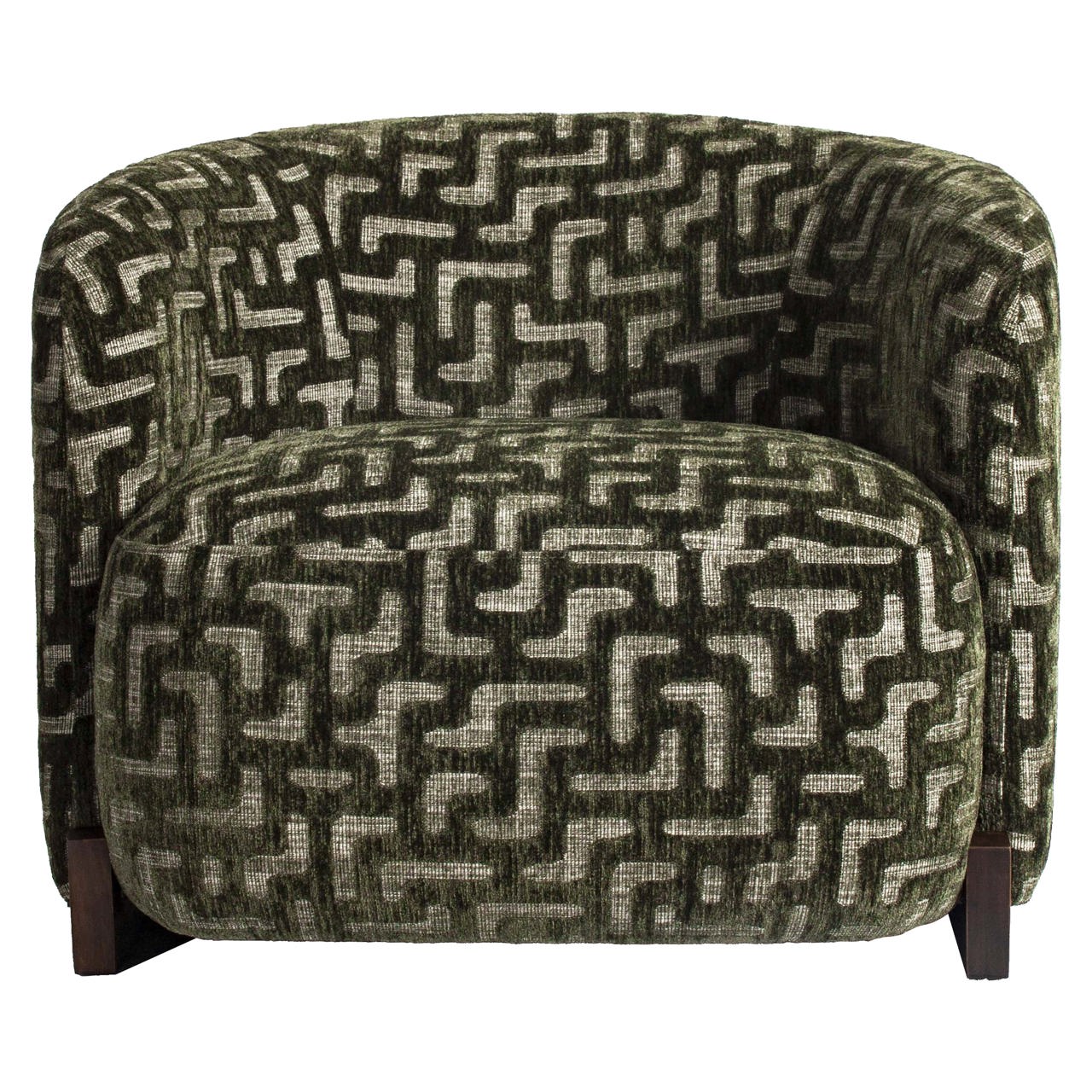 Loungestoel Hannah moss labyrinth brandvertragend - Afbeelding 3