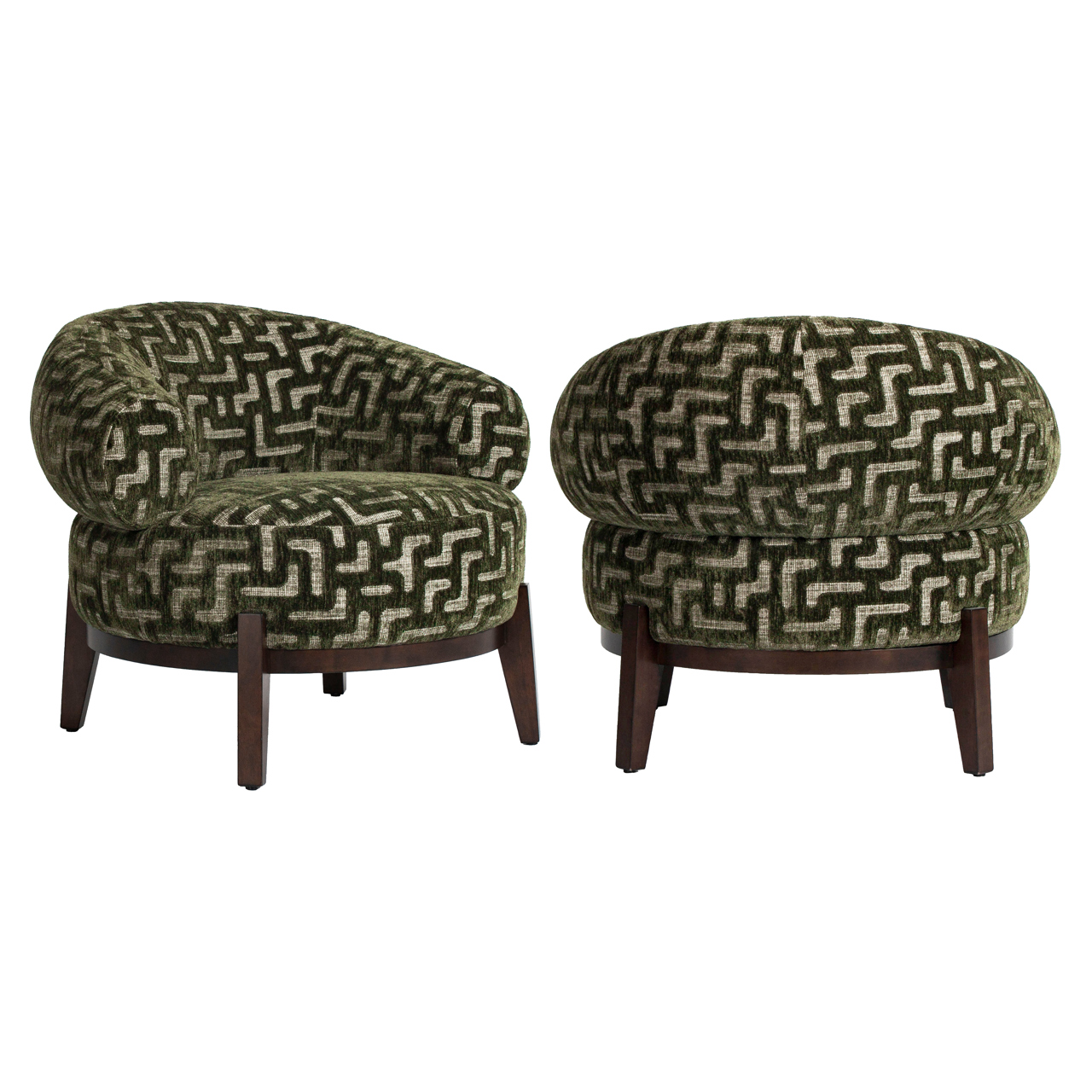 Loungestoel Montana moss labyrinth