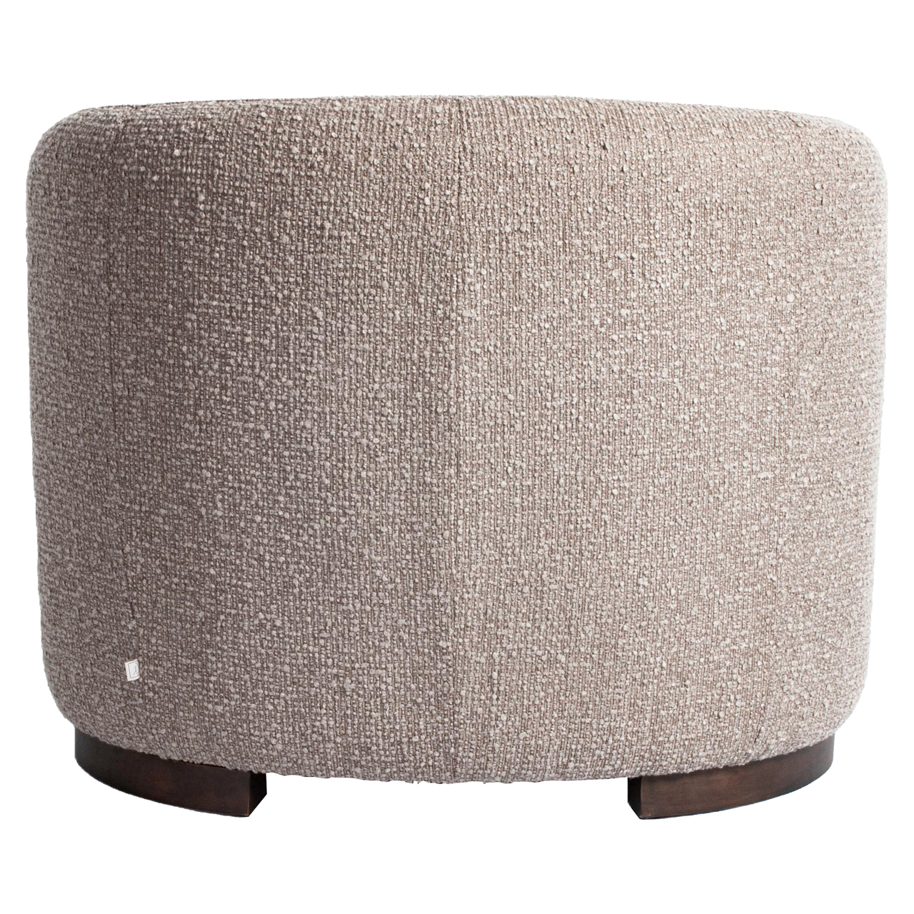 Lounge stoel Hannah mocca chunky fire retardant - Afbeelding 5