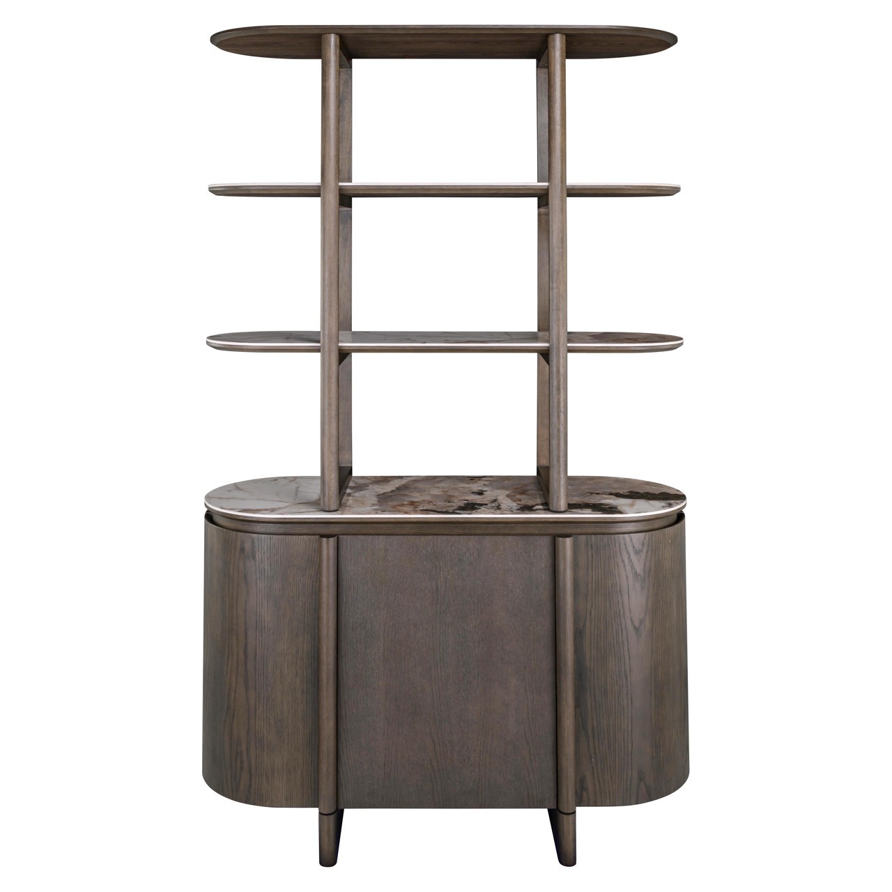 Wandkast Langford bruin - Afbeelding 2