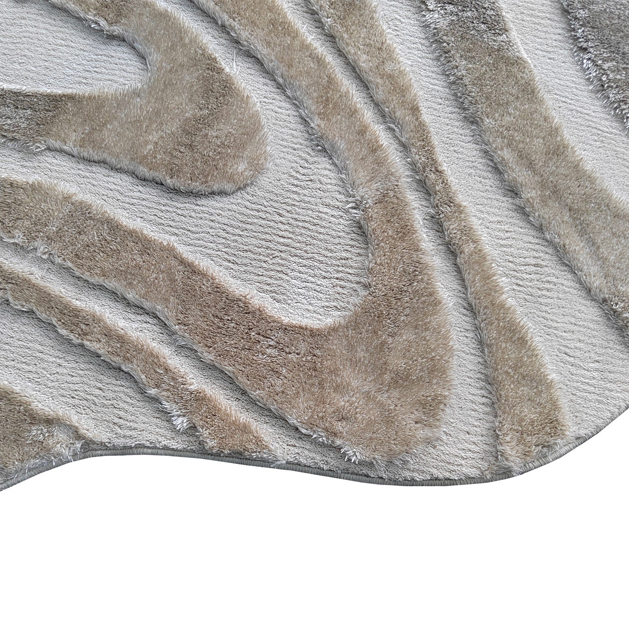 Vloerkleed Ivar beige 200x350 cm - Afbeelding 3