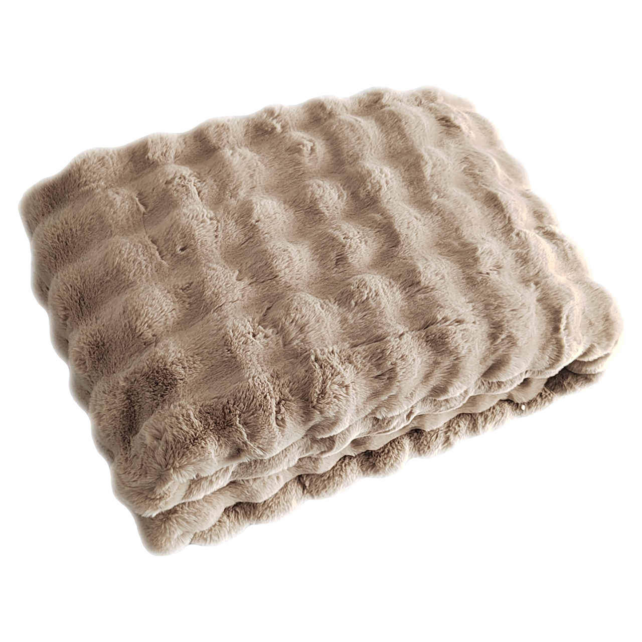 Plaid Nordic Plush beige 200x300 cm