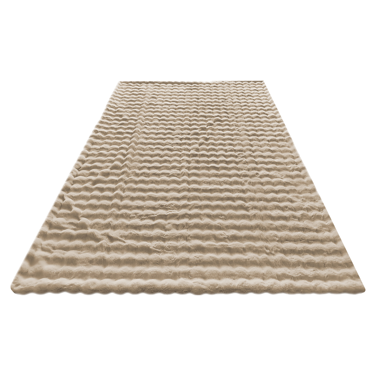 Plaid Nordic Plush beige 200x300 cm - Afbeelding 3