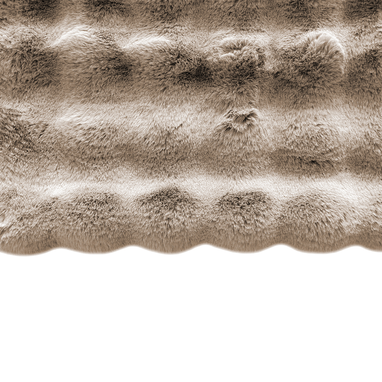 Plaid Nordic Plush beige 200x300 cm - Afbeelding 4